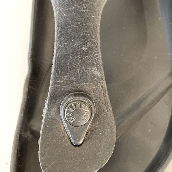 Birkenstock Black Slide Beach Sandals Lightweight Waterproof Sz 8-8.5 Beach Pool - Picture 15 of 16